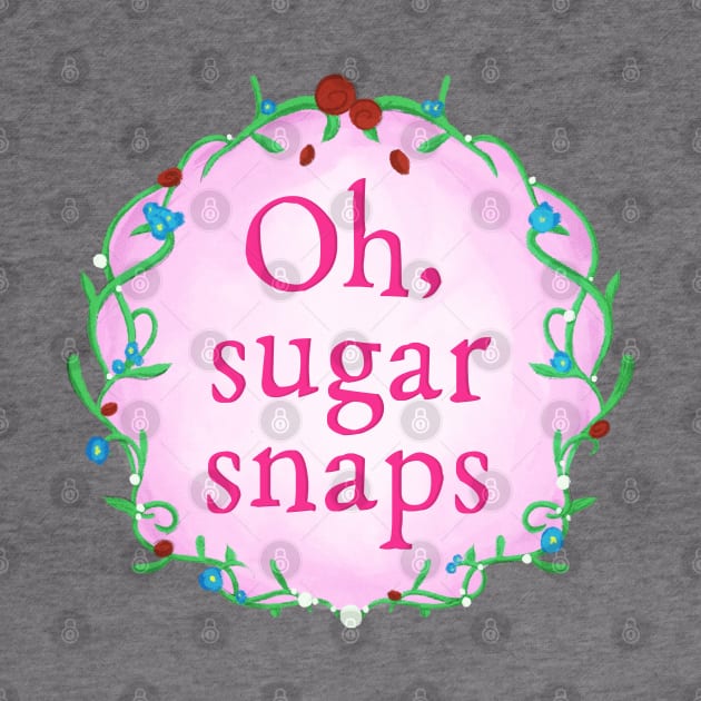 Oh, Sugar Snaps Tee by LunaHarker